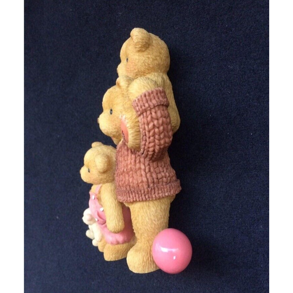 Cherished Teddies Dad with 2 Kids Drake Dustee Special Way Lifting Spirit 661791 - Picture 3 of 6